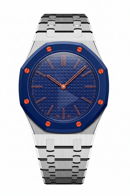 [Limara]OAK POP EXCLUSIVE SILVER STEEL STRAP