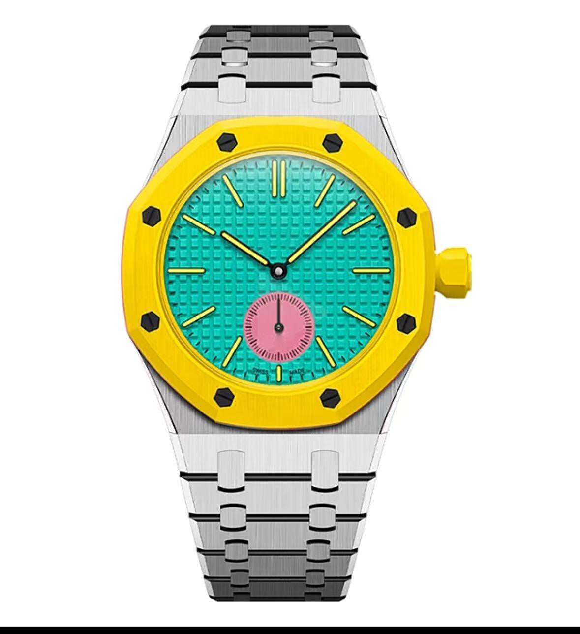 [Limara]ROYAL OAK POP EXCLUSIVE STEE CASE & STRAP
