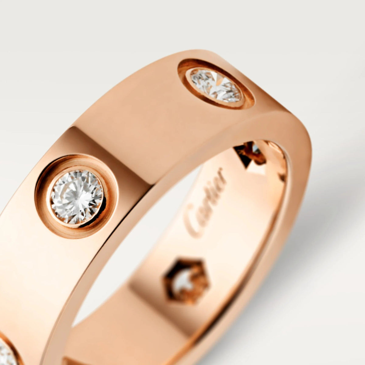 [Limara] LOVE 5.5MM 6 DIAMOND RING