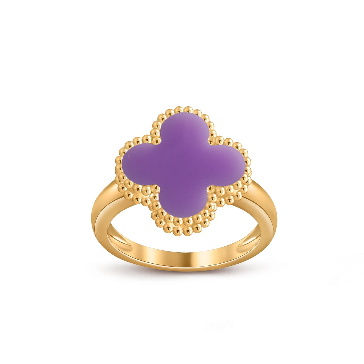 [Limara]LUCKY CLOVER VINTAGE GOLD RING COLLECTION