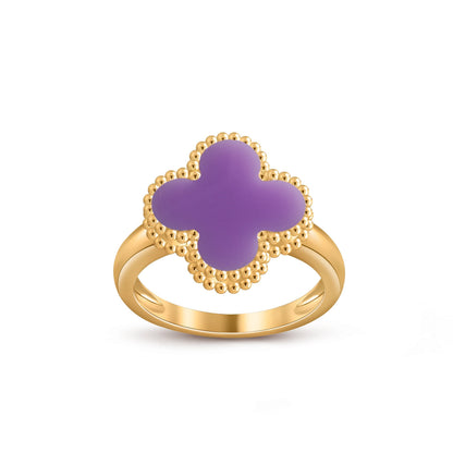 [Limara]LUCKY CLOVER VINTAGE GOLD RING COLLECTION