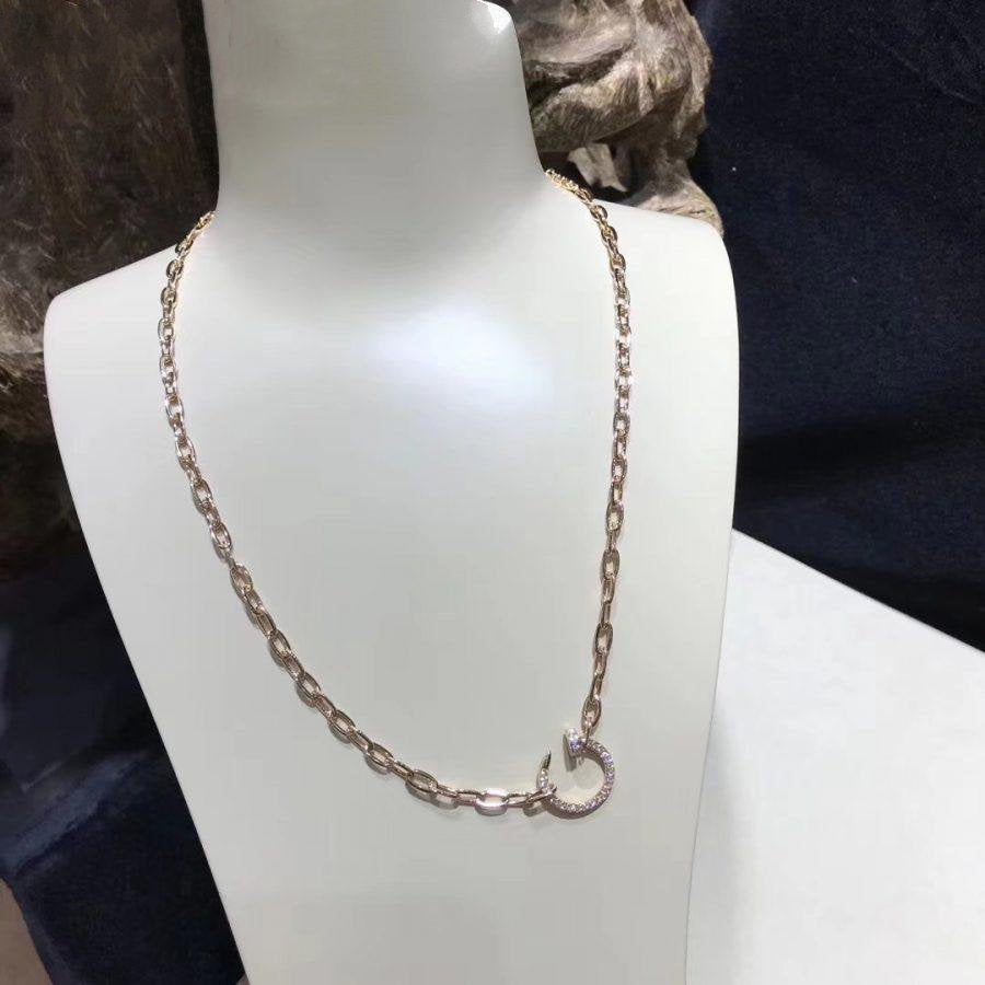 [Limara] JUSTE NECKLACE FULL DIAMONDS