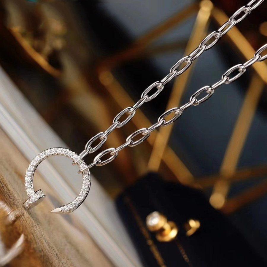 [Limara] JUSTE NECKLACE FULL DIAMONDS