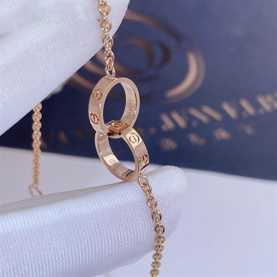 [Limara] LOVE BRACELET DOUBLE RING