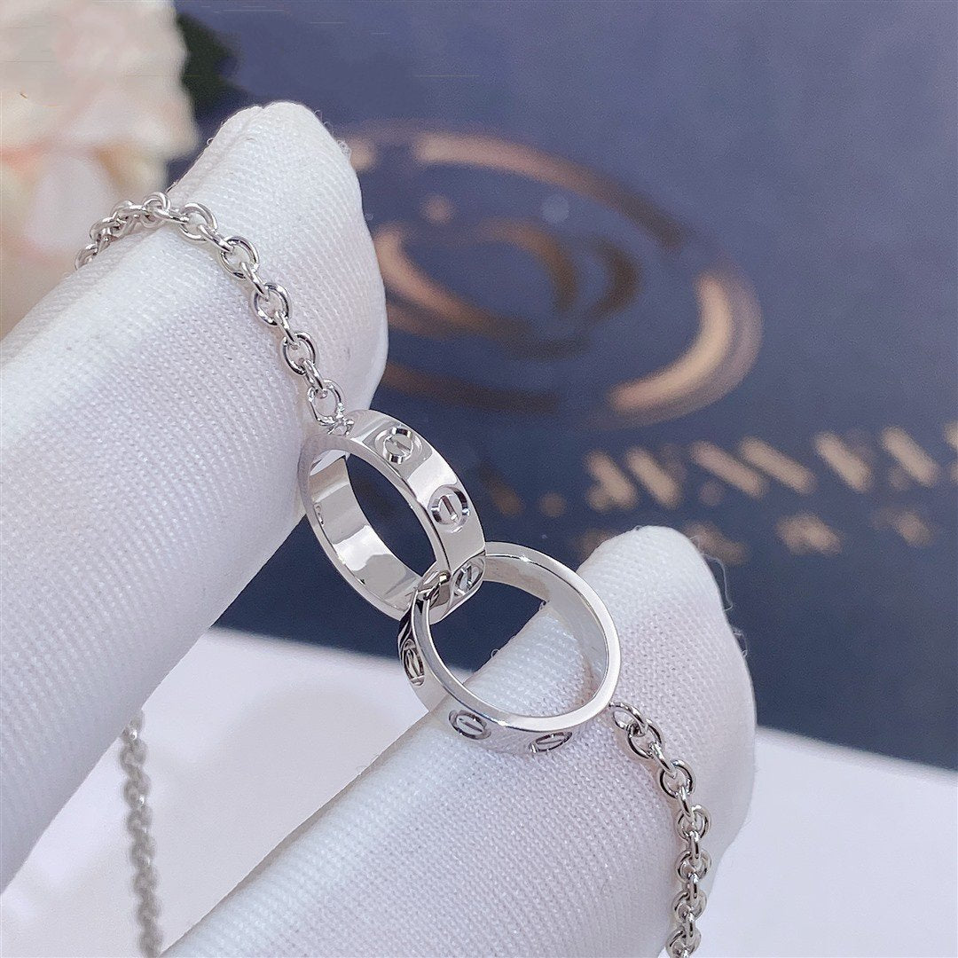 [Limara] LOVE BRACELET DOUBLE RING