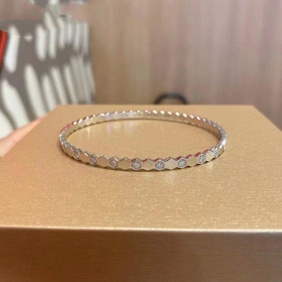 [Limara]BEE LOVE SILVER DIAMOND BRACELET