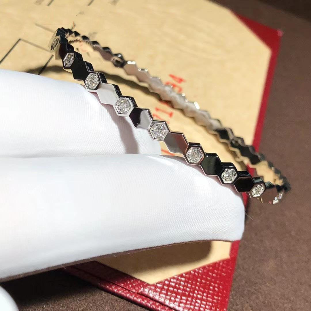 [Limara]BEE LOVE SILVER DIAMOND BRACELET