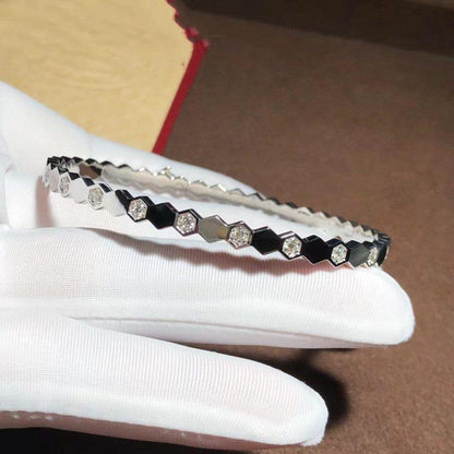 [Limara]BEE LOVE SILVER DIAMOND BRACELET