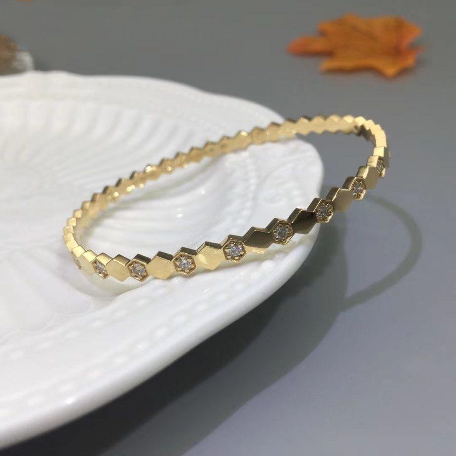 [Limara]BEE LOVE GOLD DIAMOND BRACELET