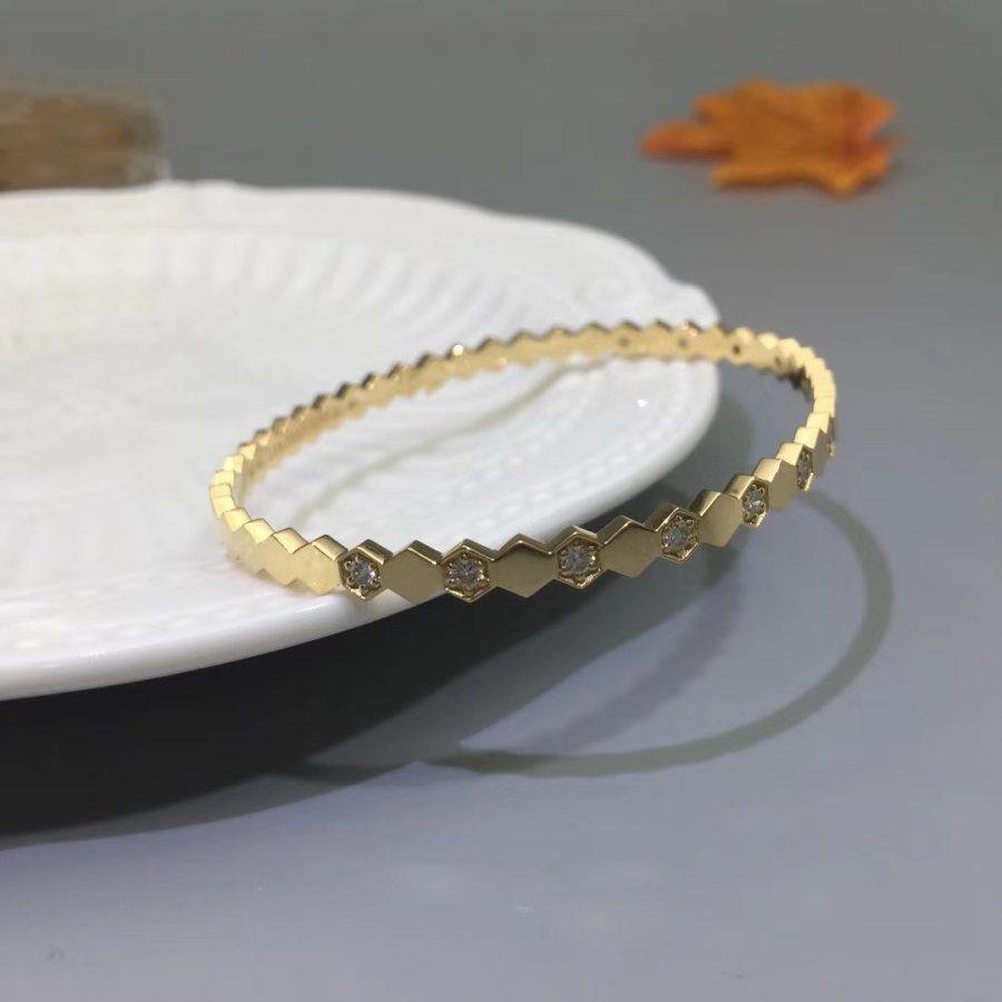 [Limara]BEE LOVE GOLD DIAMOND BRACELET