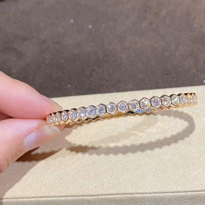 [Limara]BEE LOVE GOLD BRACELET FULL DIAMOND