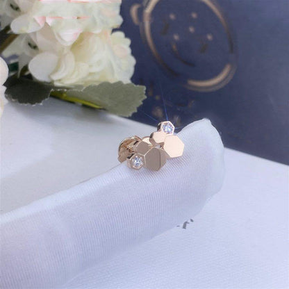 [Limara]BEE LOVE ROSE GOLD DIAMOND EARRINGS