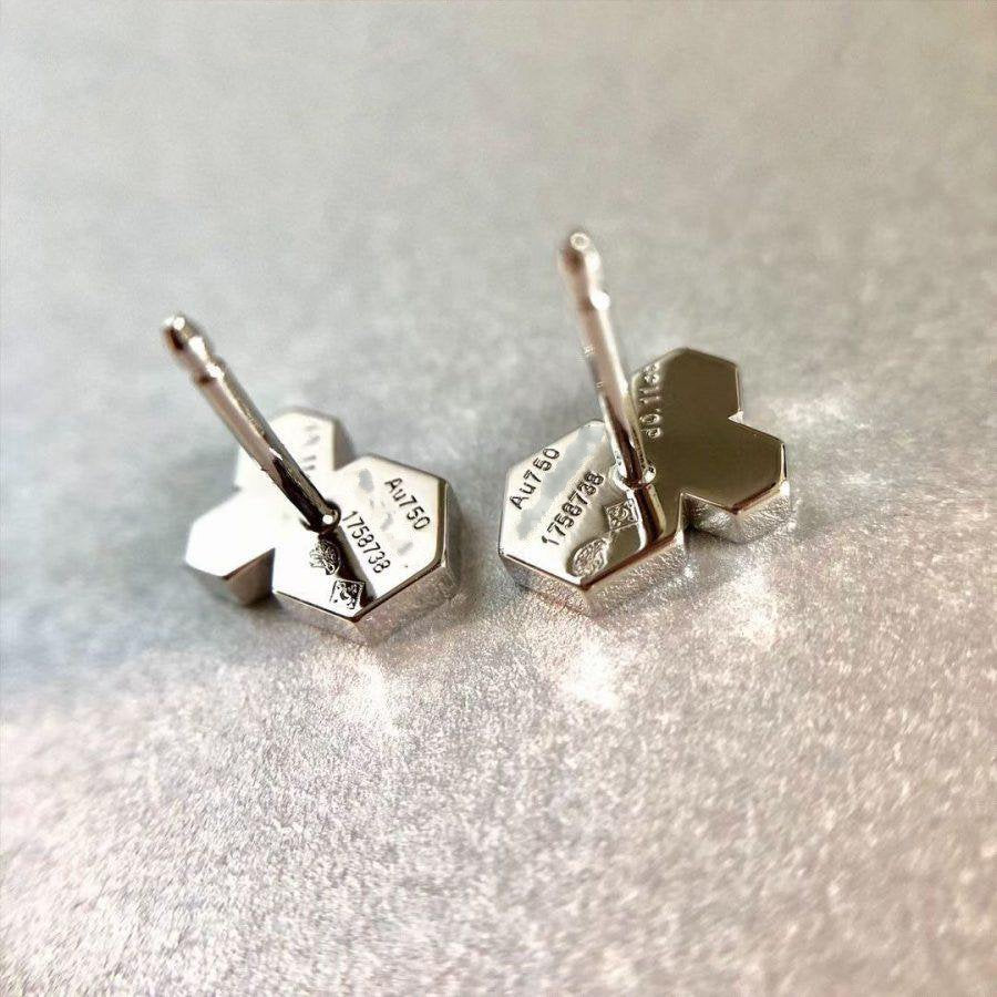 [Limara]BEE LOVE SILVER DIAMOND EARRINGS