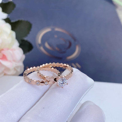 [Limara]BEE LOVE RING ROSE GOLD 1 DIAMOND