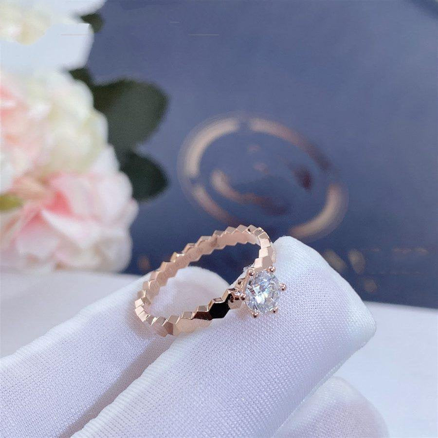 [Limara]BEE LOVE RING ROSE GOLD 1 DIAMOND