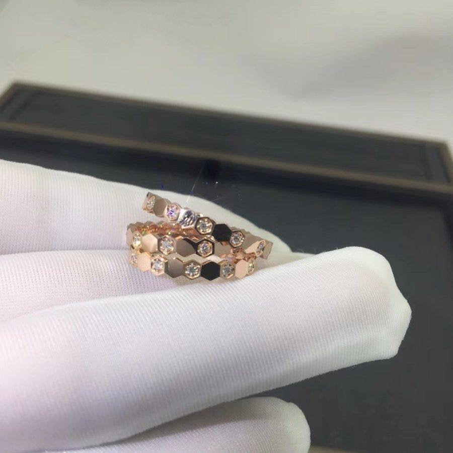 [Limara]BEE LOVE RING ROSE GOLD DIAMOND