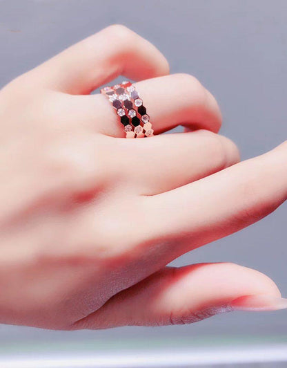 [Limara]BEE LOVE RING ROSE GOLD DIAMOND