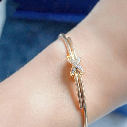 [Limara]JEUX DE BRACELET ROSE GOLD DIAMONDS