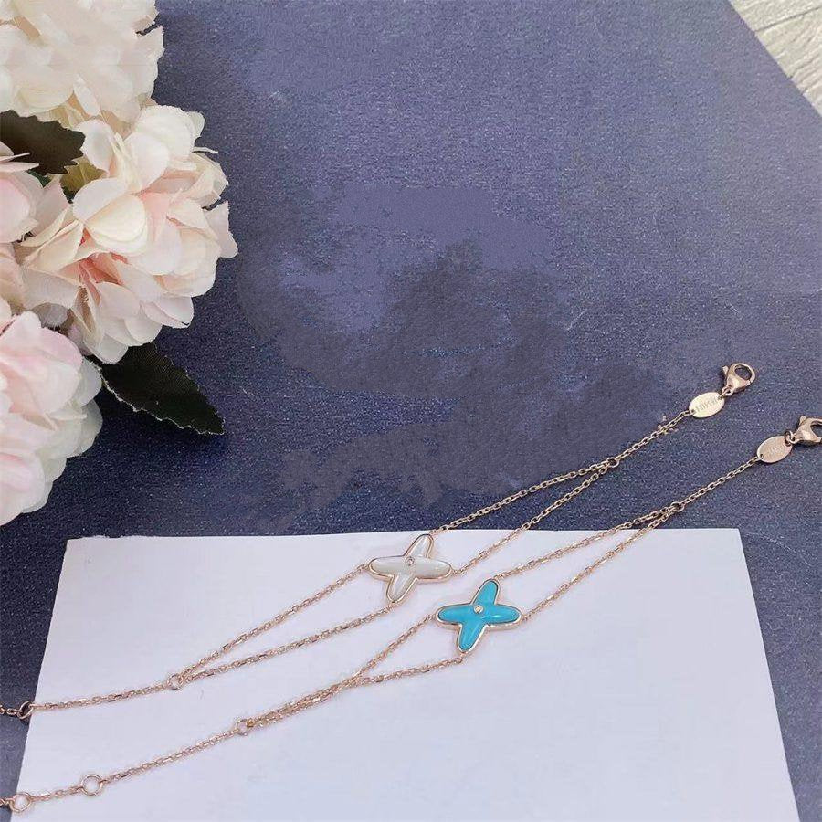 [Limara]JEUX BRACELET TURQUOISE ROSE GOLD 1 DIAMOND
