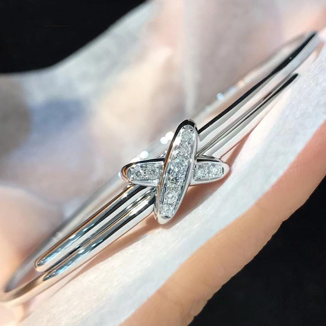 [Limara]JEUX DE BRACELET SILVER DIAMONDS