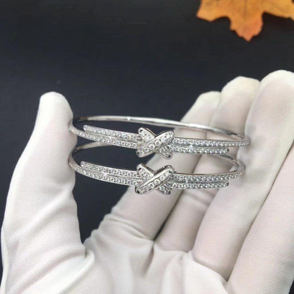 [Limara]JEUX DE BRACELET DIAMONDS SILVER