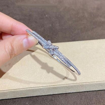 [Limara]JEUX DE BRACELET DIAMONDS SILVER