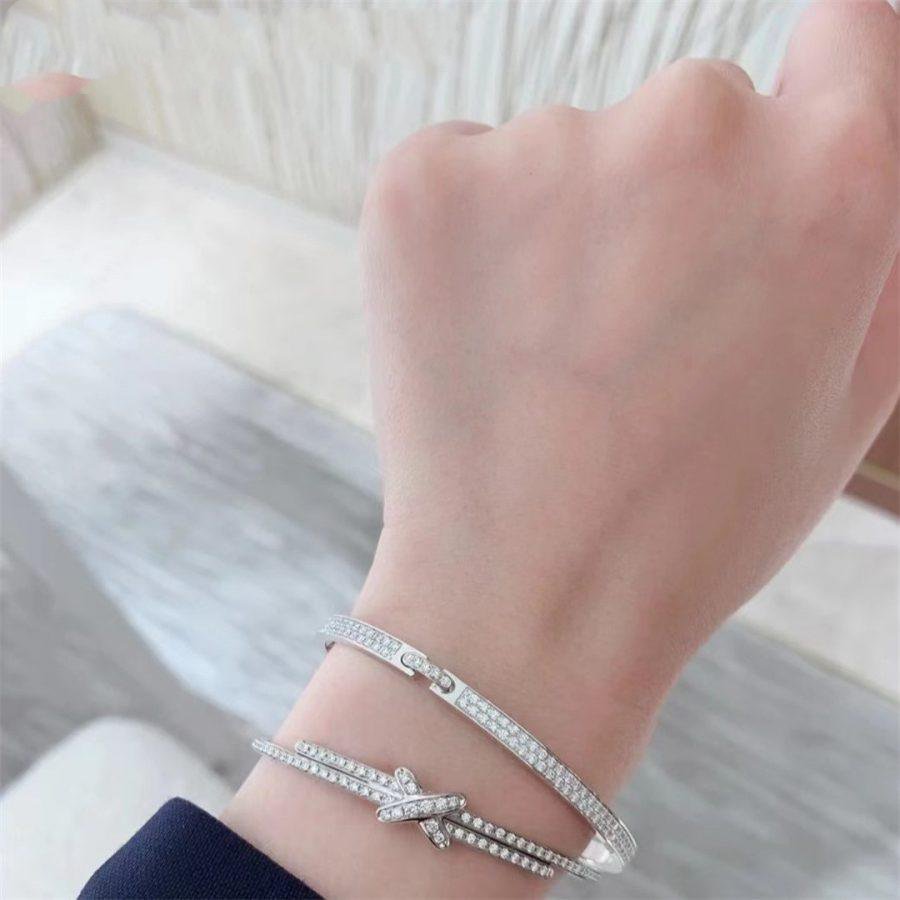 [Limara]JEUX DE BRACELET DIAMONDS SILVER