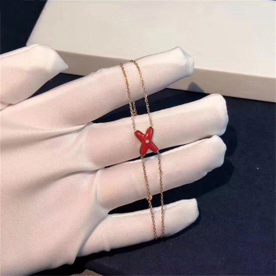 [Limara]JEUX BRACELET CARNELIAN ROSE GOLD 1 DIAMOND