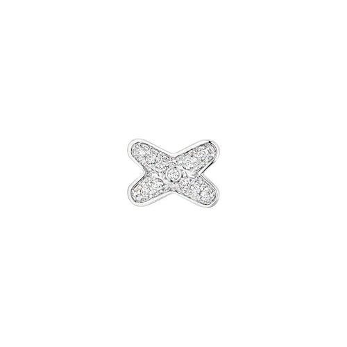 [Limara]JEUX DE SILVER DIAMOND EARRINGS