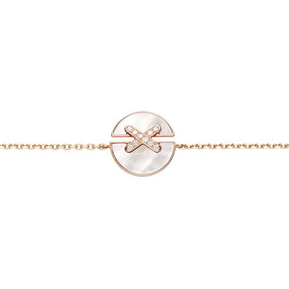 [Limara]JEUX DE BRACELET MOP ROSE GOLD DIAMONDS