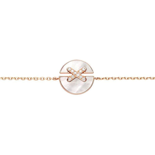 [Limara]JEUX DE BRACELET MOP ROSE GOLD DIAMONDS