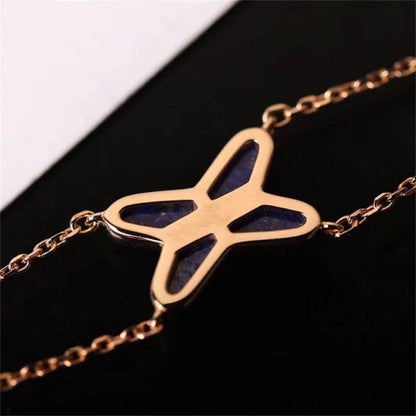 [Limara]Hollow Design Four-Leaf Clover Flower Shape Ring