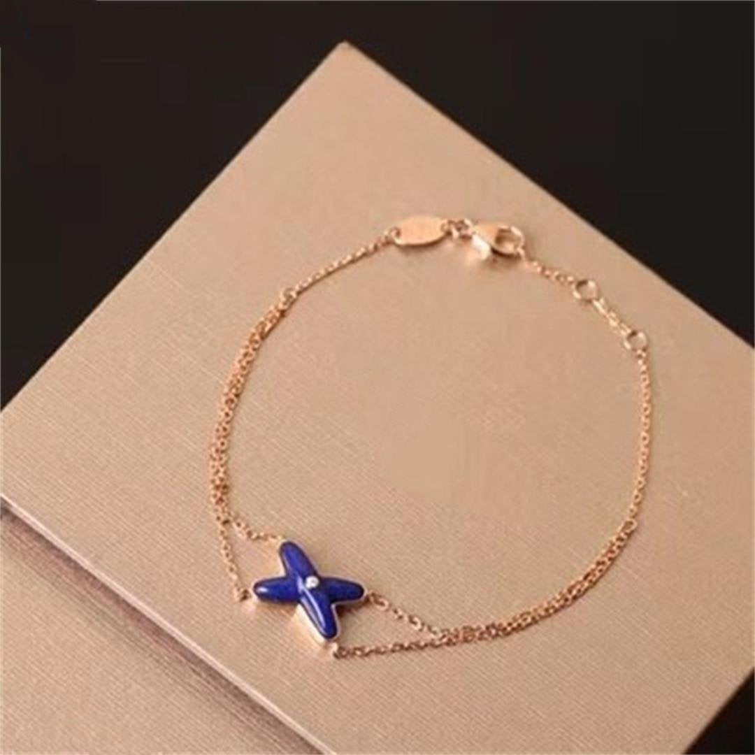 [Limara]Hollow Design Four-Leaf Clover Flower Shape Ring