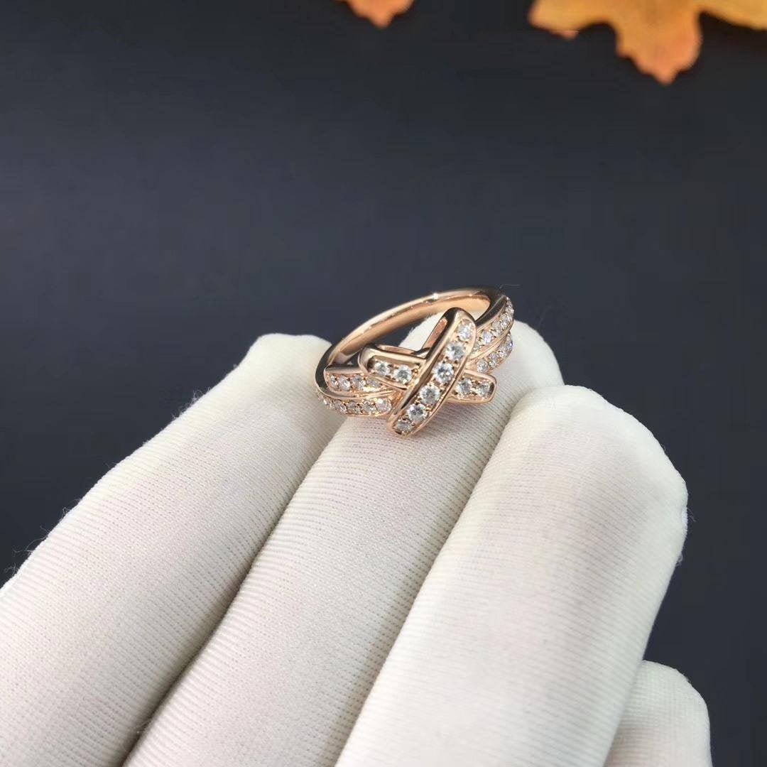[Limara]JEUX DE RING ROSE GOLD DIAMOND