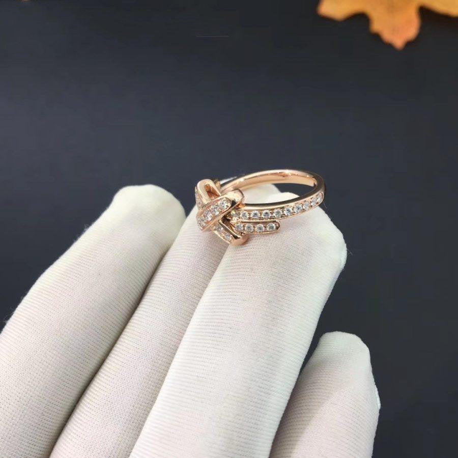 [Limara]JEUX DE RING ROSE GOLD DIAMOND