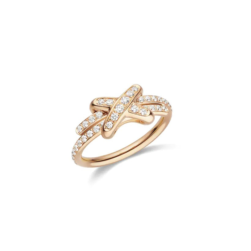 [Limara]JEUX DE RING ROSE GOLD DIAMOND