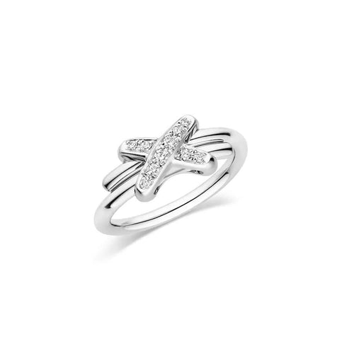 [Limara]JEUX DE SILVER DIAMOND RING