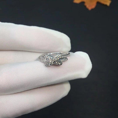 [Limara]JEUX DE SILVER DIAMOND RING