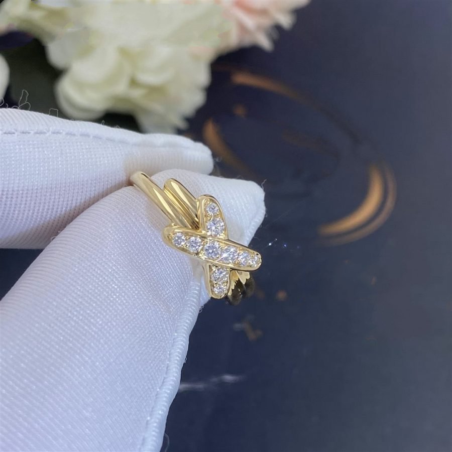 [Limara]JEUX DE GOLD DIAMOND RING