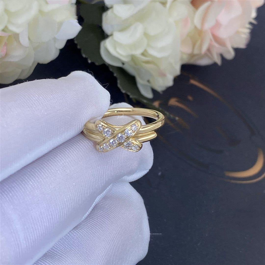 [Limara]JEUX DE GOLD DIAMOND RING