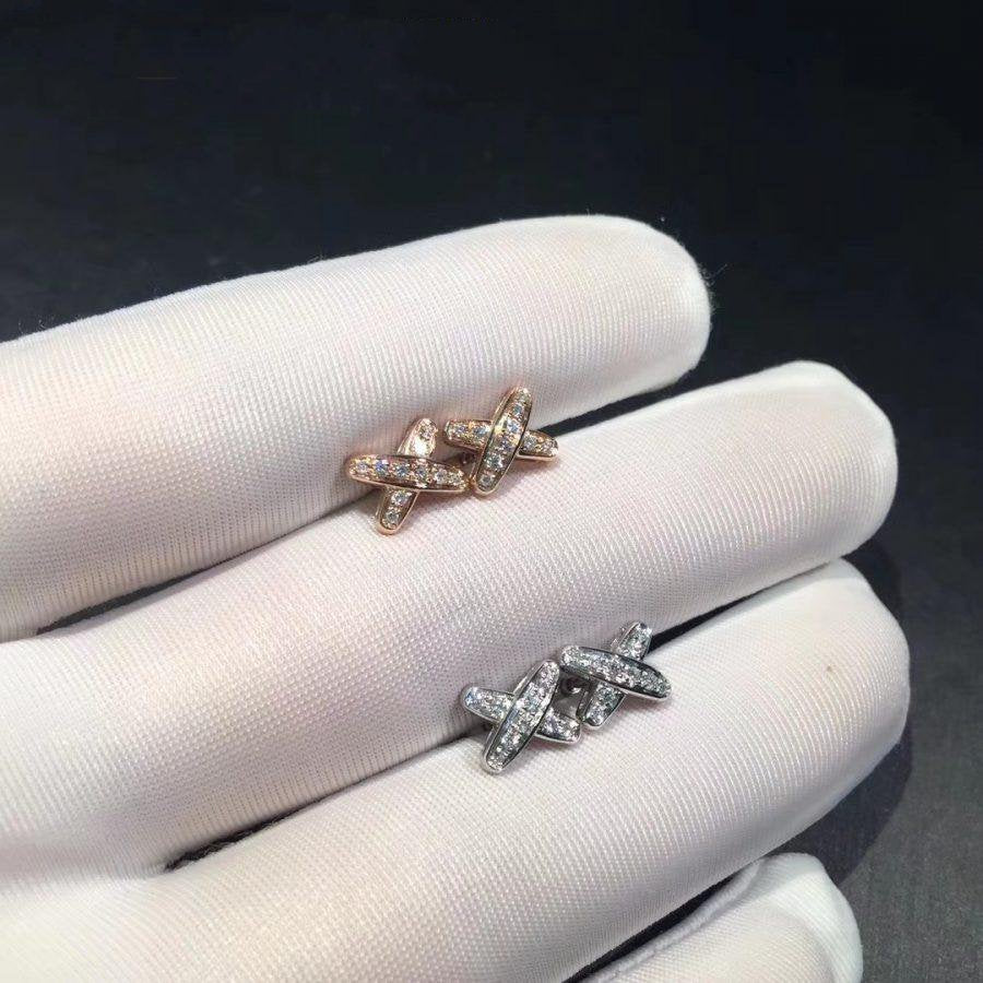 [Limara]JEUX DE DIAMOND EARRINGS