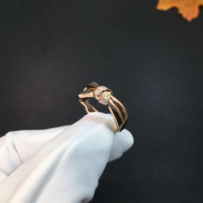 [Limara]LIENS RING ROSE GOLD DIAMOND