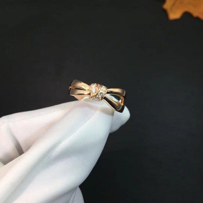 [Limara]LIENS RING ROSE GOLD DIAMOND