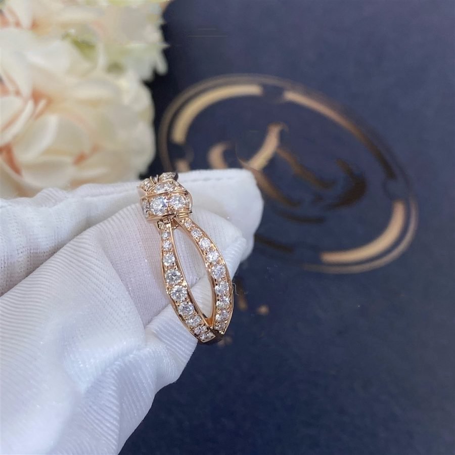 [Limara]LIENS ROSE GOLD DIAMOND RING