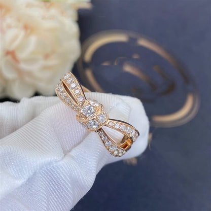 [Limara]LIENS ROSE GOLD DIAMOND RING