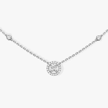 [Limara]Diamond Necklace 0,20ct Brilliant Shape Joy