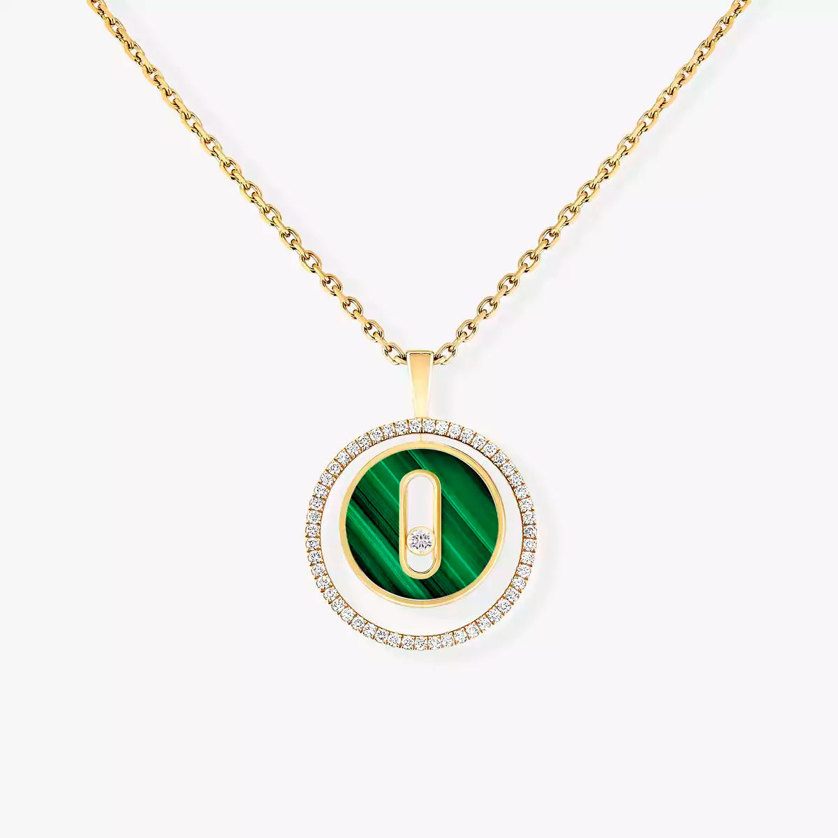 [Limara]LUCKY MOVE DIAMOND NECKLACE