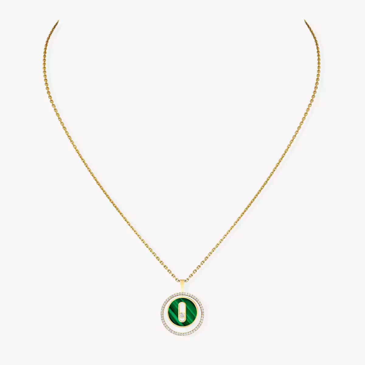 [Limara]LUCKY MOVE DIAMOND NECKLACE