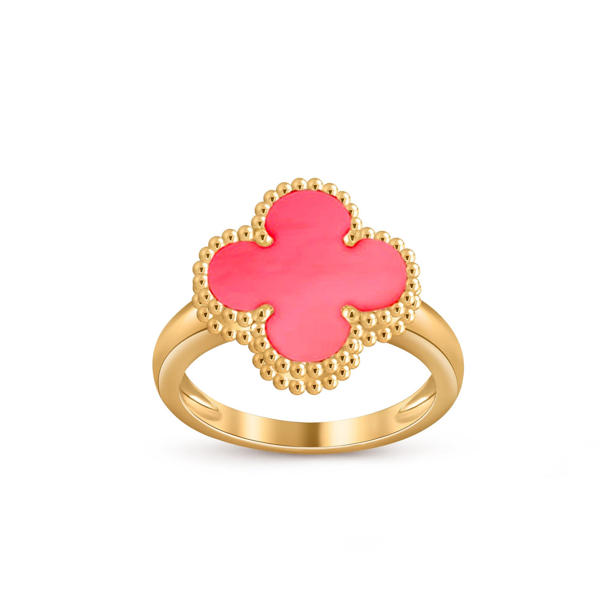 [Limara]LUCKY CLOVER VINTAGE GOLD RING COLLECTION