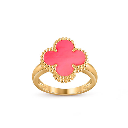 [Limara]LUCKY CLOVER VINTAGE GOLD RING COLLECTION
